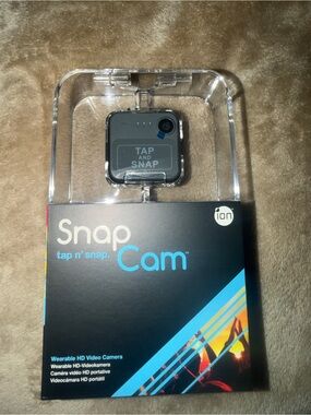 ION SnapCam Wearable HD Camera - Black